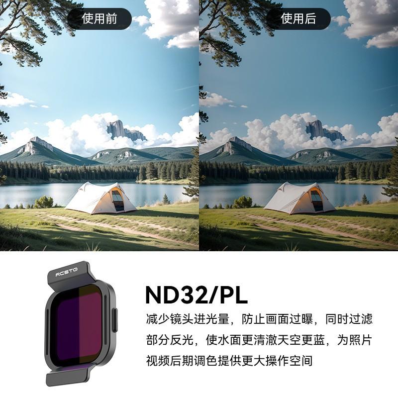 CPL Polarizing Filter ND8 ND16 ND32 ND64 UV Protection Lens DJI Flip Drone Camera Accessories