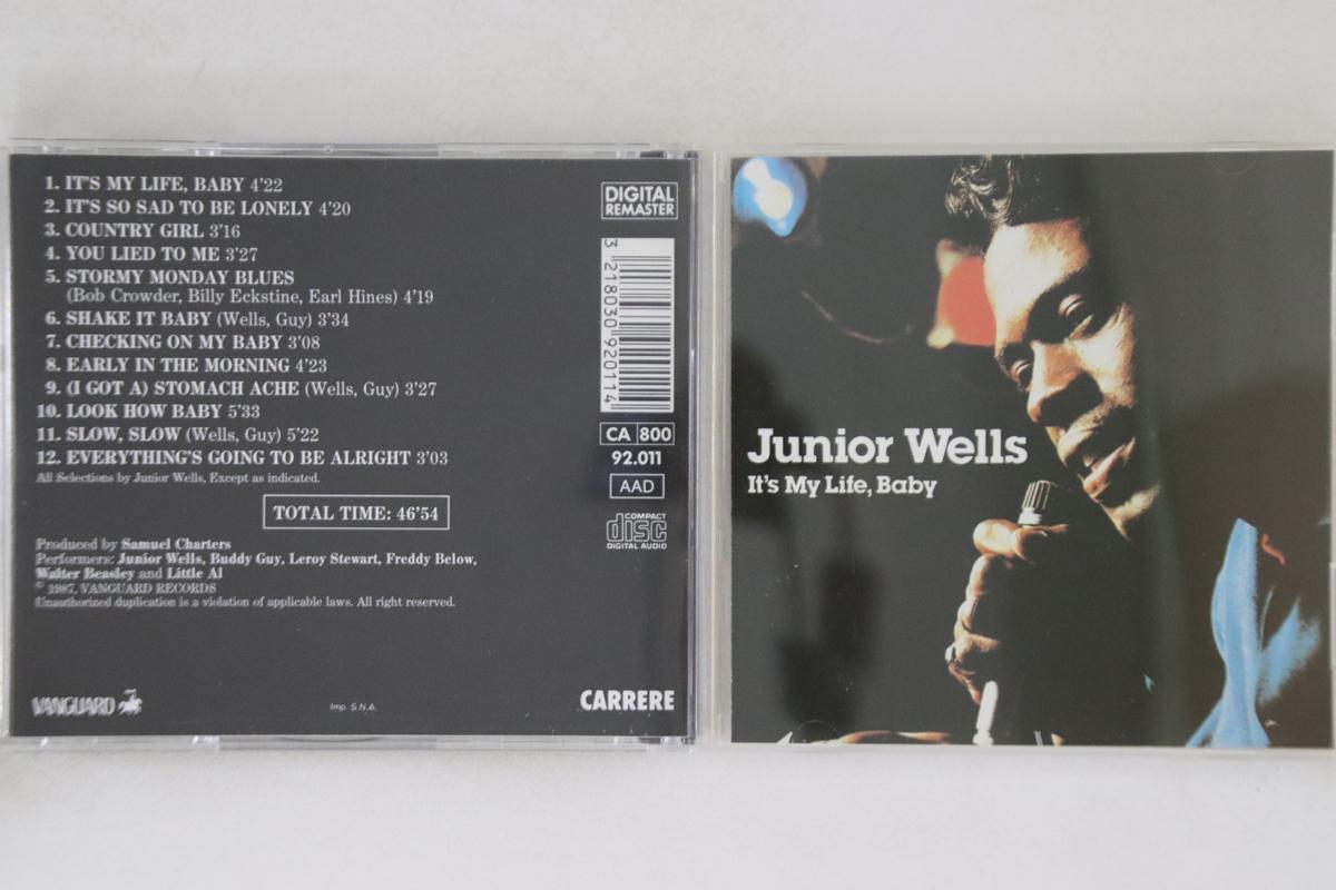 

CD JUNIOR WELLS - It s My Life Baby 92011 VANGUARD Non Japan Soul/Funk Used
