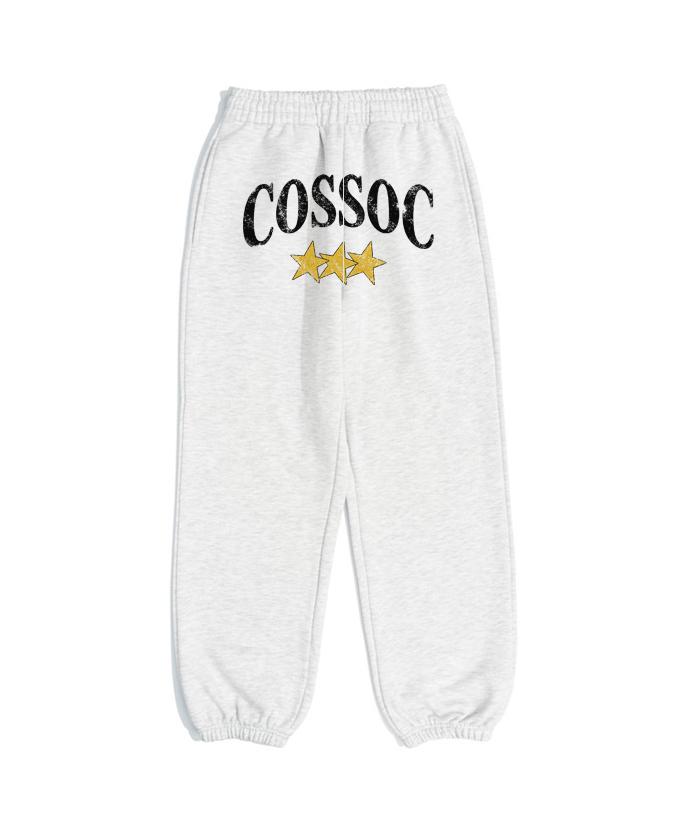 Koso Star Crack Sweat Jogger Pants (Black)