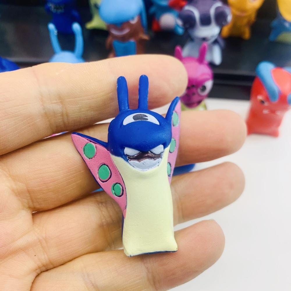 6-24PCS Slugterra Action Figures PVC Magical Beast Monster Slugs Figure Model Collection Toys Gift for Kid Adult