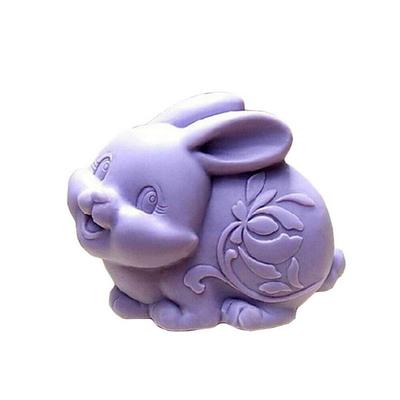 Easter Bunny Shaped Silicone Mold Resin Clay Soap Mold Candle Creative Bunny Mold Gummy Cake Decoration Wholesale