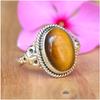 QAVISH Tiger Eye Sterling Silver Ring