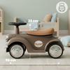 Retro Racing Toddler Ride-on Walker Pusher Brown