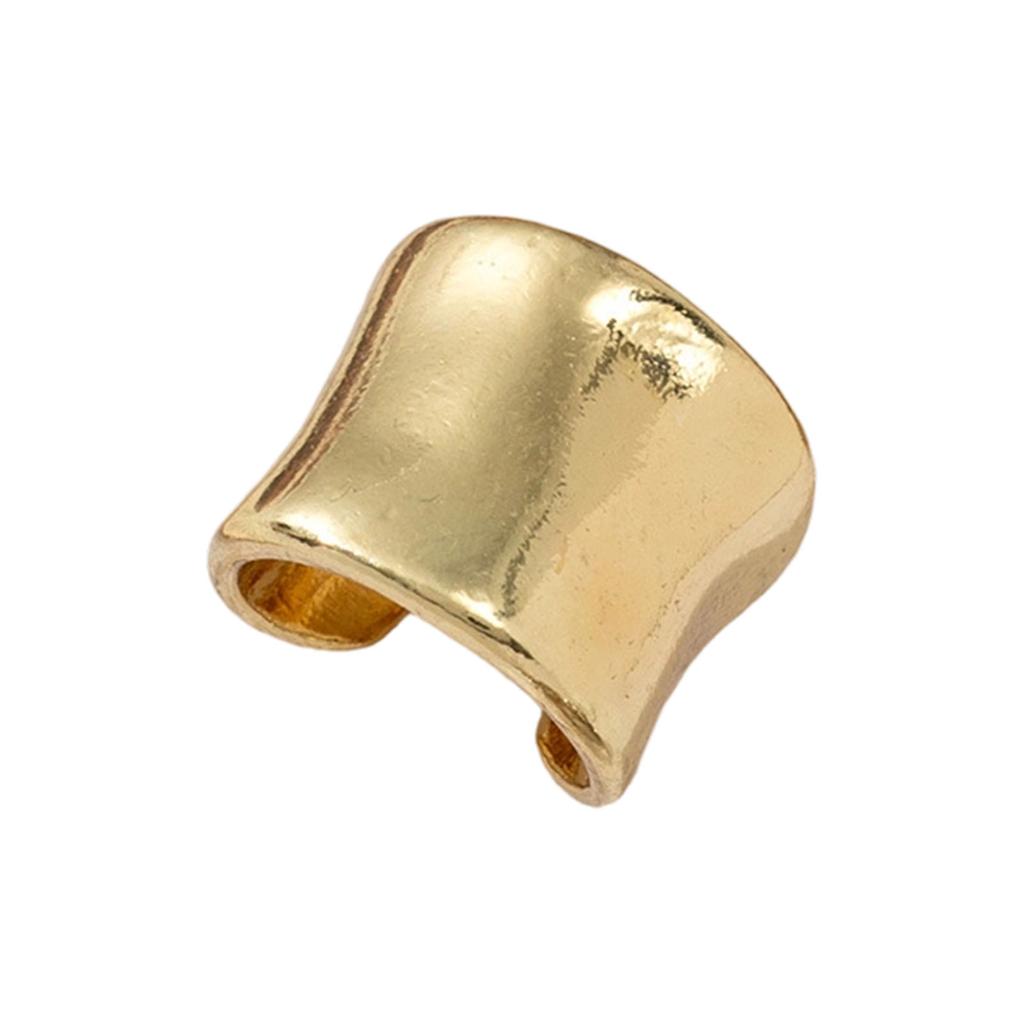 Not Piercing Copper Ear Cuff Minimalist Elegant Arc Shape Design Fashion Accessory for Easy and Comfortable Wear