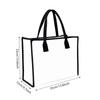Polka Dot Canvas Tote Bag Large Casual Handbag for Daily Shopping Commute