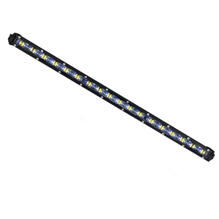 20Inch 180W Slim Single Row 6D Spot Beam Off-Road Led Work Light Bar Waterproof