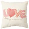 New Nordic Pink Valentine's Day Gift Love Cartoon Car Pillow Waist Support Sofa Cushion