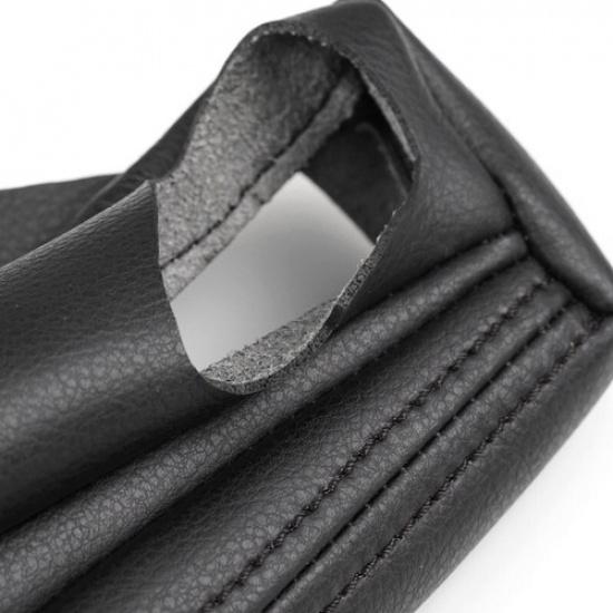 For Land Rover Freelander 2 Black Micro Leather Side Seat Armrest Handle Cover