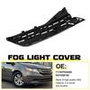 Front Bumper Fog Light Cover Bezel For Honda Odyssey 2014-2017 Passenger Black