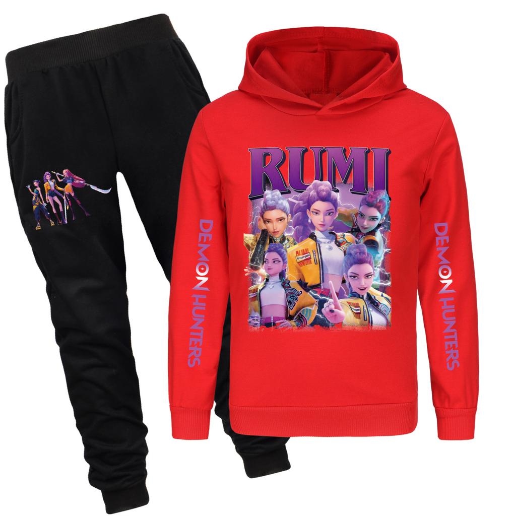Kids Clothing Sets Kpop Witch Hunt Children's Hoodies