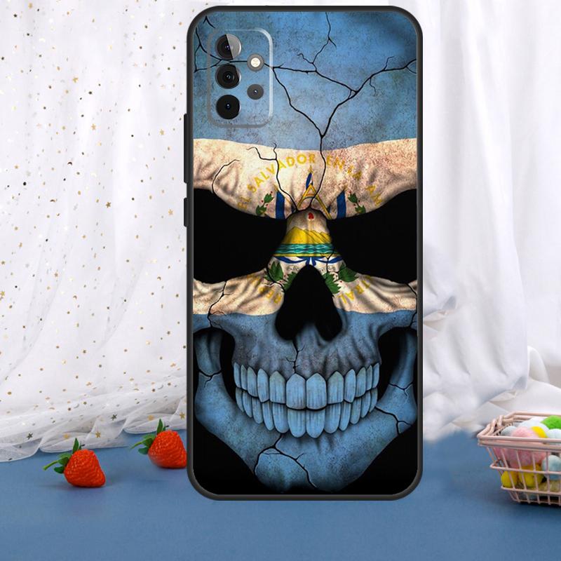 

El Salvador Flag For Samsung Galaxy A55 A35 A05 A52 A32 A22 A54 A14 A16 A26 A36 A56 A06 A15 A53 A33 A13 Case Samsung A32 4G