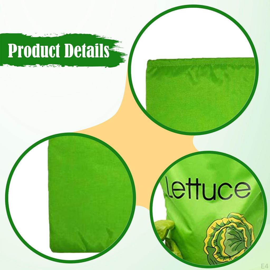 Reusable Produce Bag Vegetable Storage Lightweight Portable Drawstring