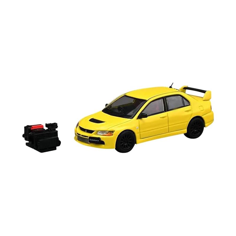

CM MODEL 1/64 Mitsubishi lancer evolution IX yellow Finished product