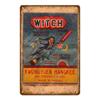 Decorazione Circo Retro Vintage Fuochi d'Artificio Poster Metallico Decorazione Festival di Natale Pittura Arte da Parete Targhe Segni Caccia Bombardiere Jet YI-101