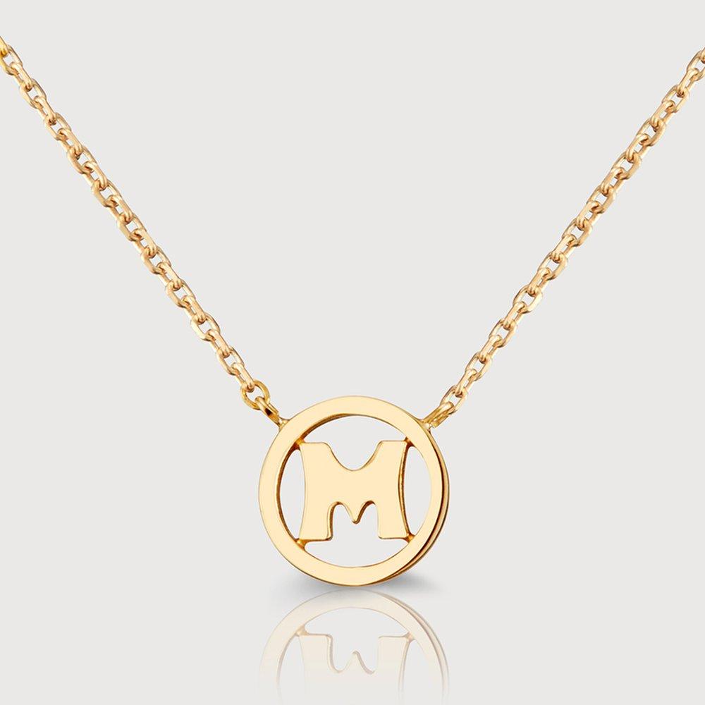 Tuberare Yellow Silver Necklace 42Cm A201Sn9115Ypa