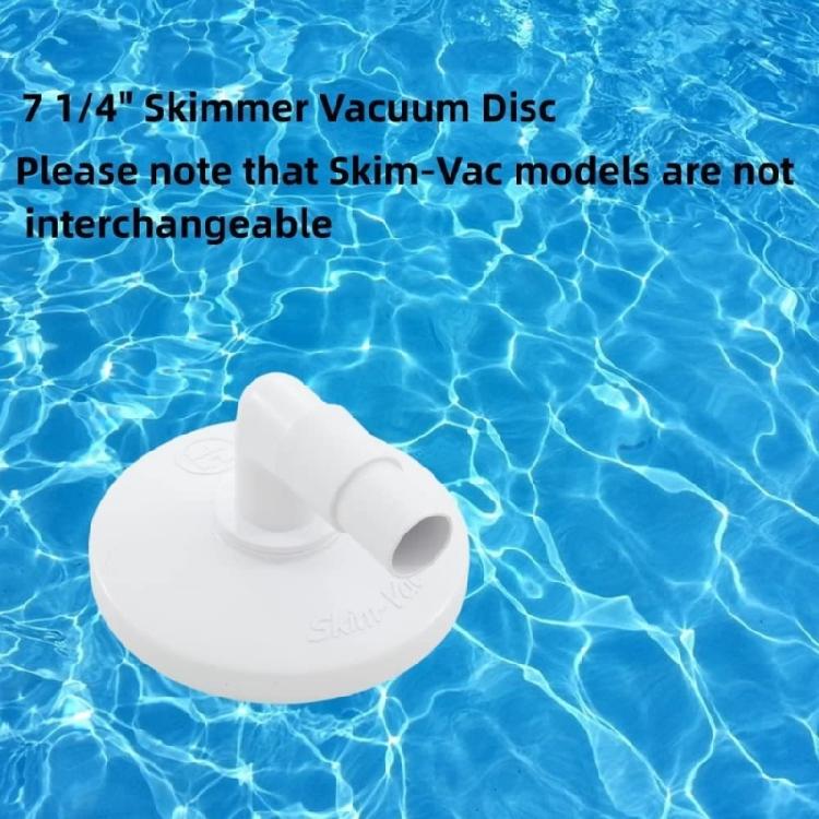 Piastra di Collegamento per Aspirafango Piscina e Gomito a 90 Gradi per Adattatore Tubo Aspirafango Skimmer SP11071 Facile da Installare
