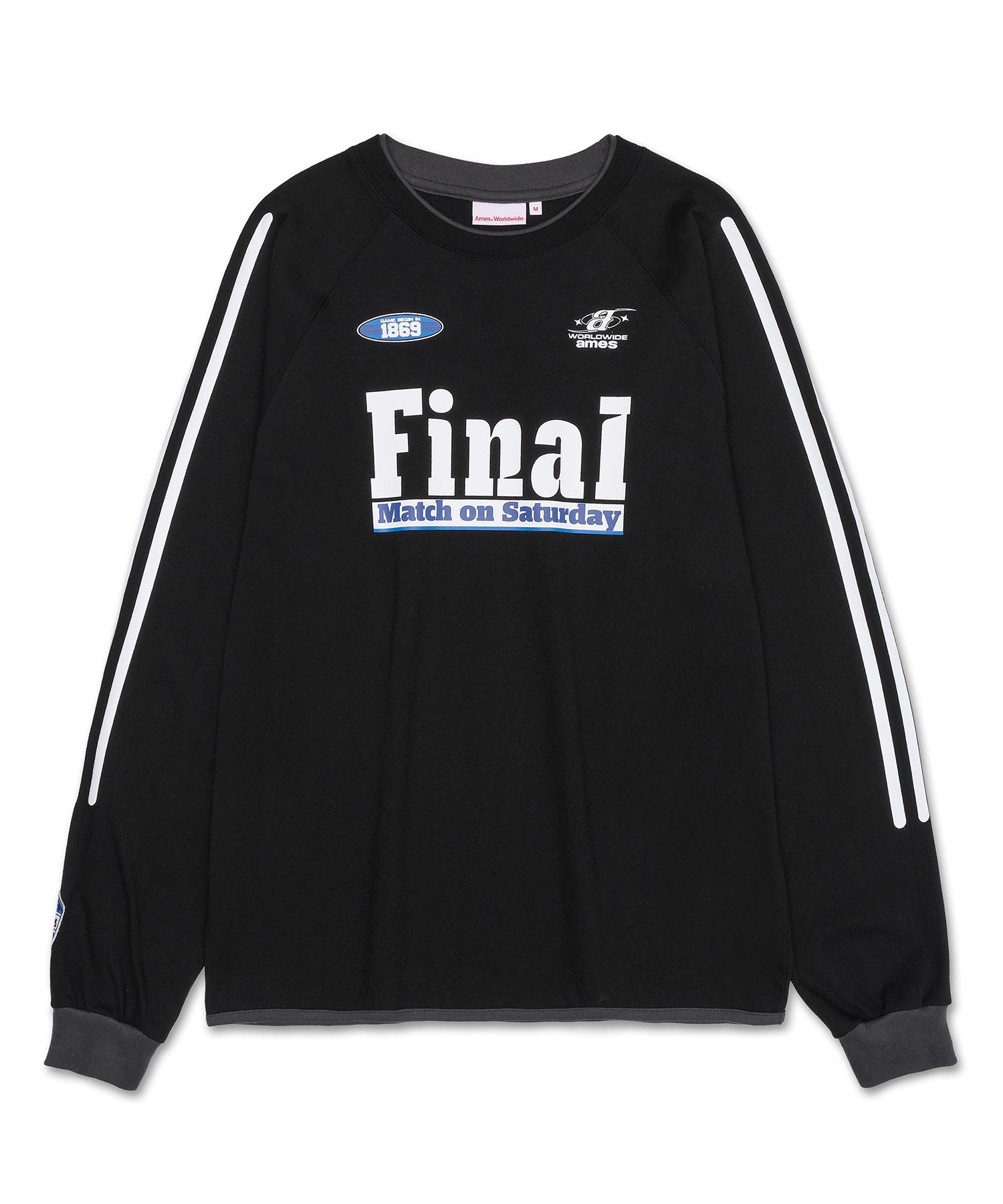 Ames Worldwide Final Match Ls Tee Black (Am2Dfut553A) Black L