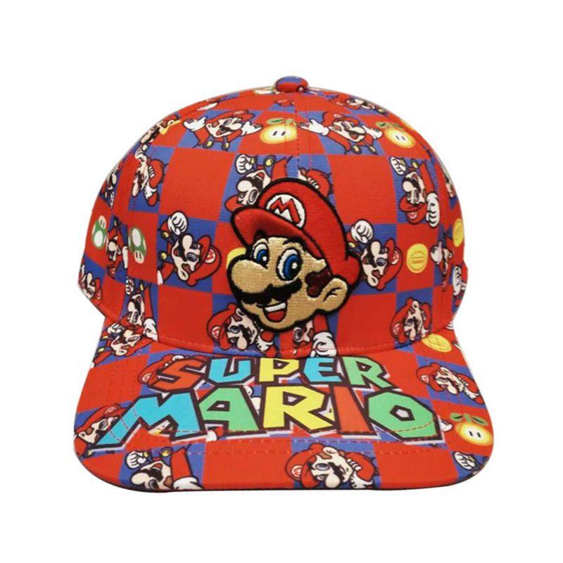 Stilvolle Super Mario Luigi Baseball Trucker Kappe mit verstellbarer Passform für alle