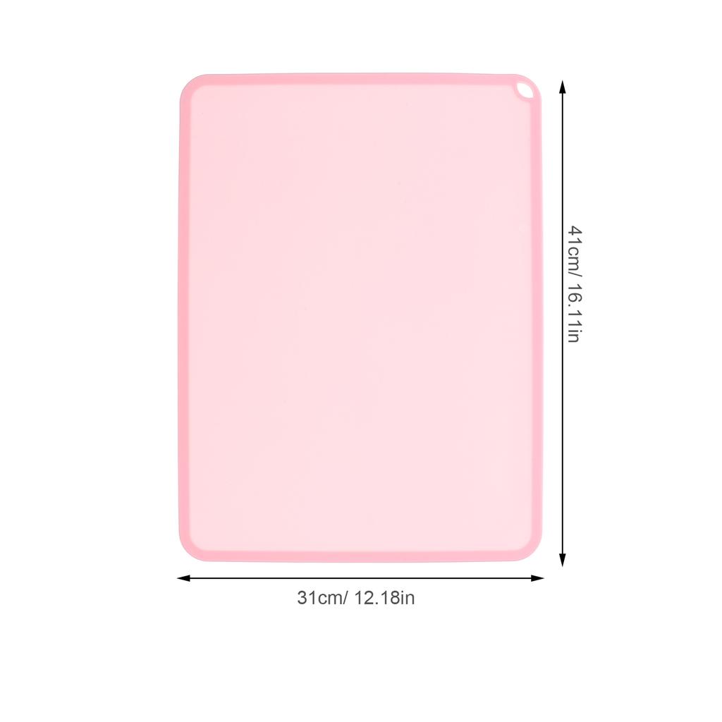 Silicone Placemats For Kids Heat Insulated Waterproof Non-Slip Dining Table Mats Kitchen Bar Mat Camping Travel Use