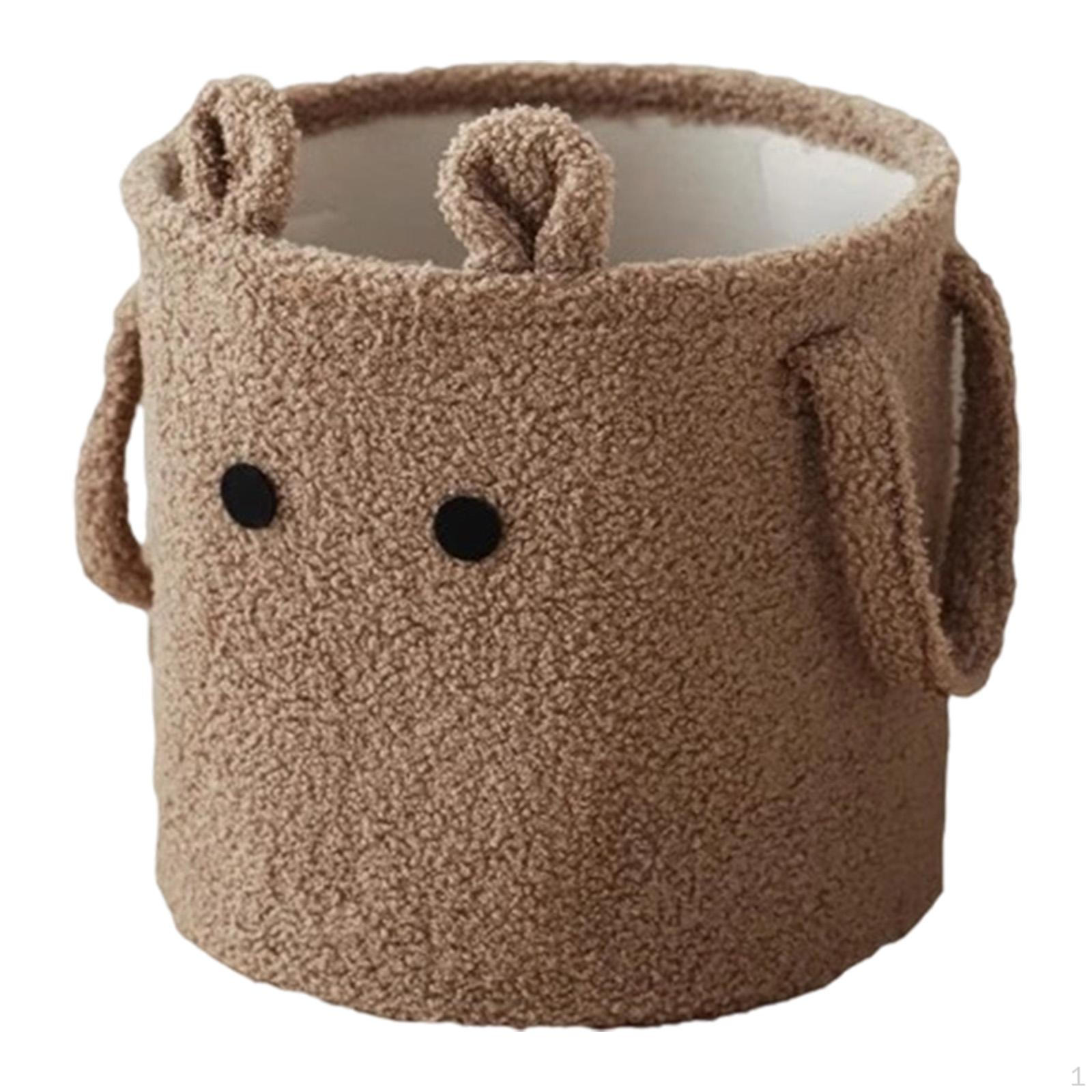 

Dog Toy Basket ,Pet Storage Organizer, Container Accessories Box Laundry for Coffee M