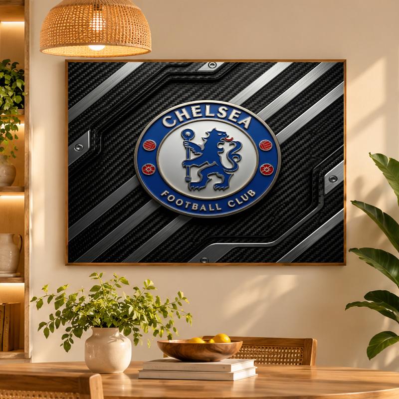 5D Diamond Painting Chelsea FC DIY Full Drill Diamond Art Kit Home Decoration