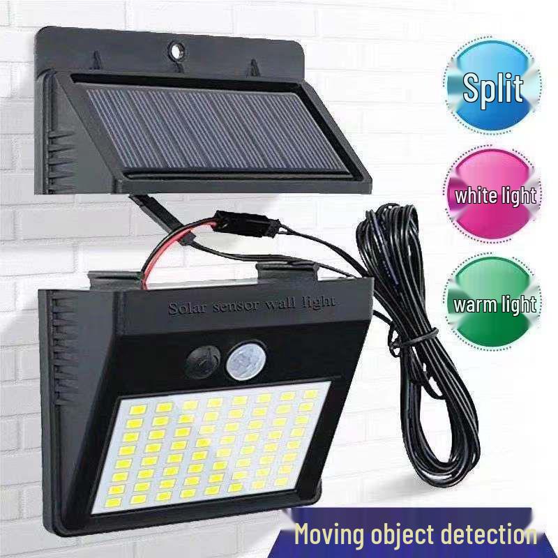 Waterproof Outdoor Solar LED Wall Light with Motion Sensor