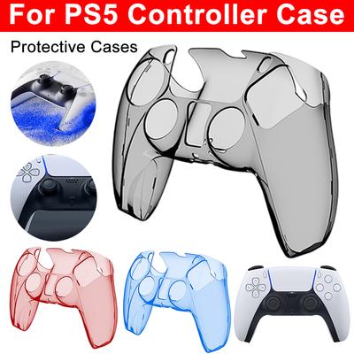 Ultra Slim Transparent Crystal Protective Case For PS5 DualSense Controller PC Cover Gaming Accessory for Sony Playstation5