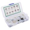 250Pcs Tactile Push Button Switch 10 Types Micro Switch Kit for DIY Electronic Products