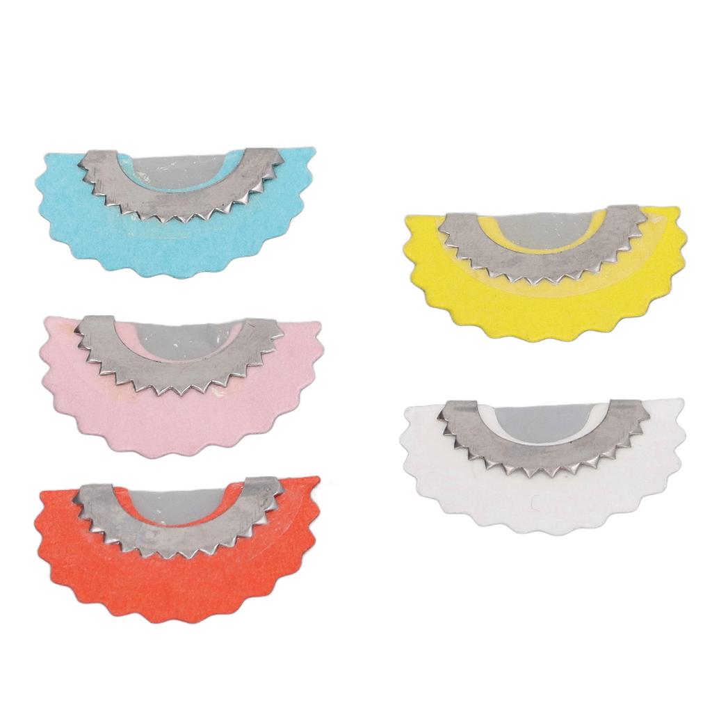 5pcs Bird Caller Tongue Whistle Portable Funny 5 Colors Trick Game Metal Tweeting Noisemaker Toys