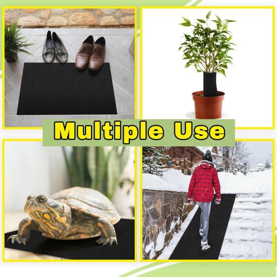 Flowerpot Liner Non-woven Fabric Black Liner Sheets Roll Garden Flowerpot Basket Tear-resistant Plant Pot