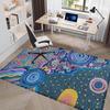 Australian Aboriginal Art Door Mat Washable Non-Slip Living Room Sofa Chairs Area Mat Kitchen Doormat Area Rug