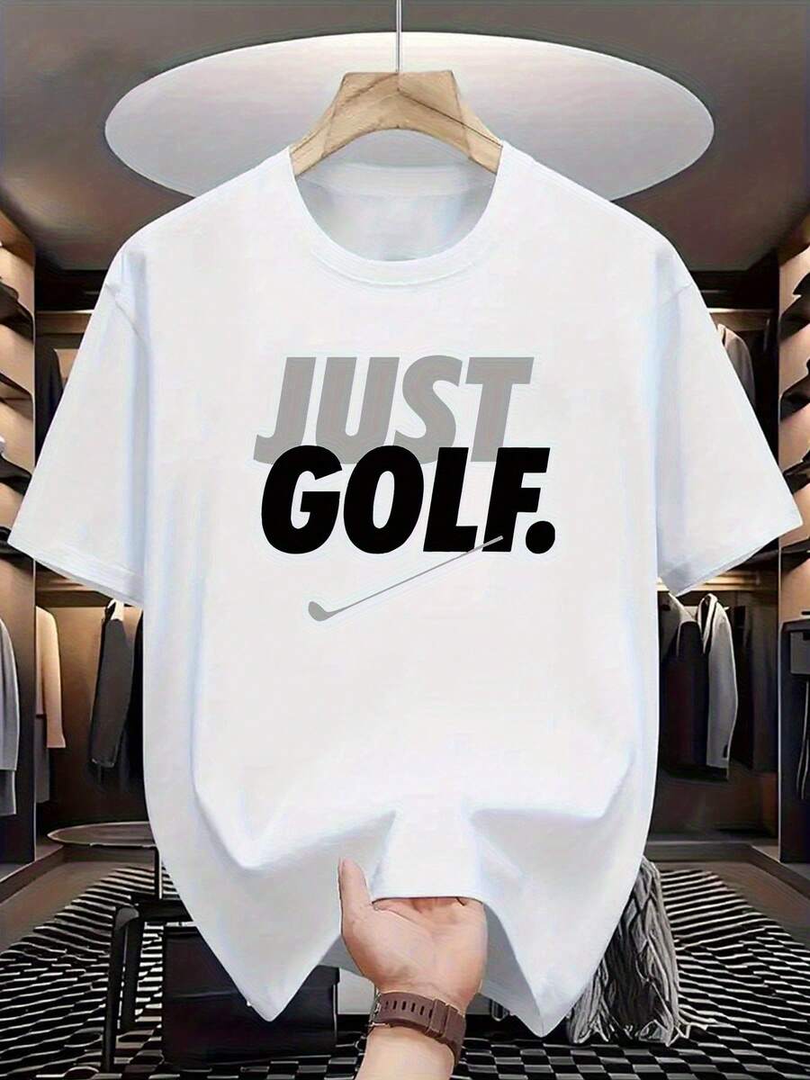 

Unisex S Stretchy Golf Graphic T-Shirt XXXL