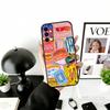 S-Sardines F-Fish Art Phone Case For Samsung Galaxy A73,A72,A71,A70,A53,A52,A51,Others Soft Black Cover