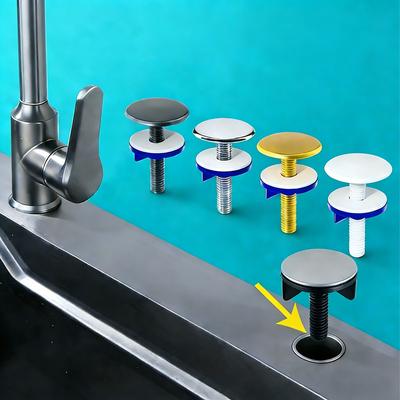 Sink Hole Sealing Cap All-Copper Decorative Cap/Plug Kitchen Sink Drain Plug/Soap Dispenser Plug Hole Plug Sink Hole Sealing Cap