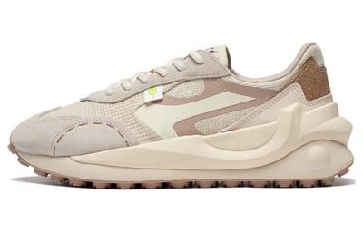 Square And Round Textile, Synthetic Leather Vintage Slip Resistant Abrasion Resistant Low Top AGCT016-7