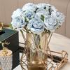 Elegant Iron Art Vase with Geometric Design for Romantic Candlelight Dinners & Stylish Home Decor, Perfect for Artificial Flower Arrangements