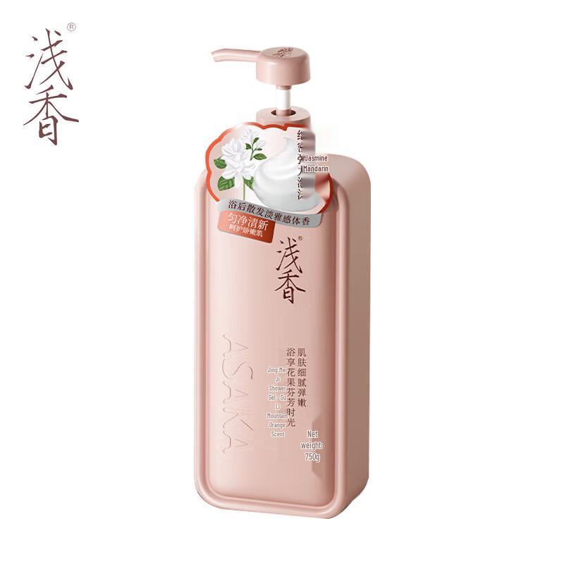 Asaka Clear Skin Body Wash, Jasmine & Satsuma Scent, 750g