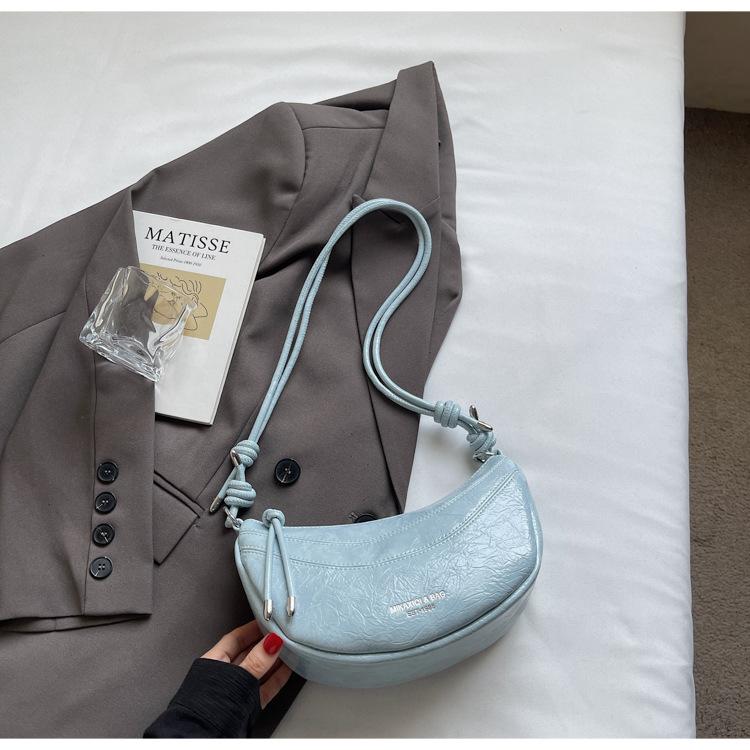 

Simple underarm dumpling bag women 2025 Korean version fashion versatile shoulder bag niche high-end sense retro messenger bag