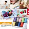 10pcs Household Sewing Thread Colorful Repair Tool Polyester Thread Manual Embroidery Machine DIY Sewing Accessories
