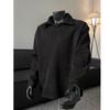 Men S Loose Solid Color Pullover Long Sleeve Sweatshirt