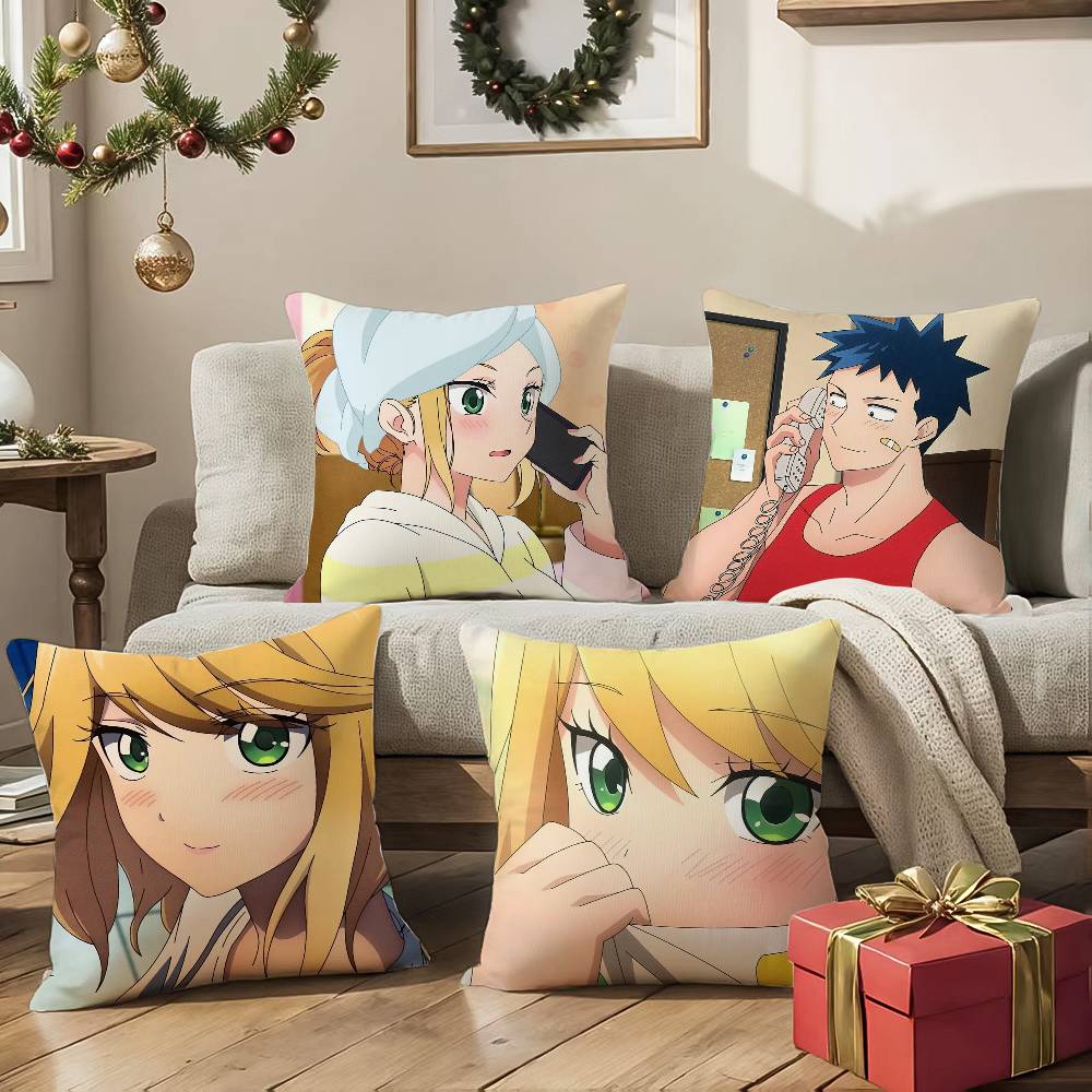 Love A-After World Domination Pillow Case Anti-dustmite Pillowcase Invisible zipper silky Sofa cushion cover