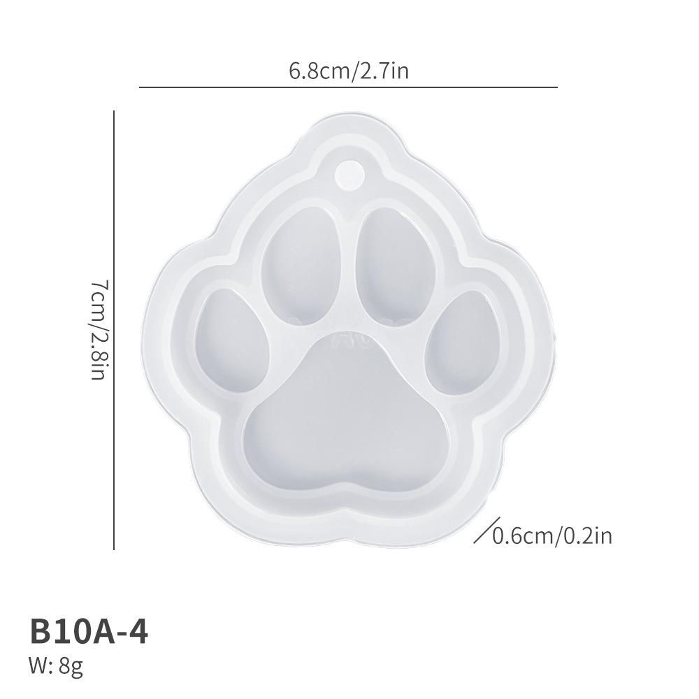 Epoxy Resin Mold Personalized Christmas Tree Hanging Tags Diy Pendant Silicone Mold Multifunctional Resin Crafts Jewelry Mold