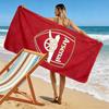 Arsenal F Print Beach Towel, Large Soft Quick Dry Towel for Beach Camping Swimming