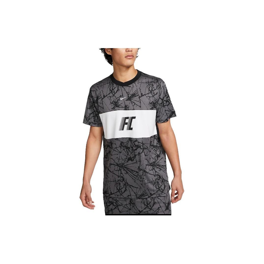 Nike FC Dri-FIT Jersey Black Grey Men s DV9770-068 L