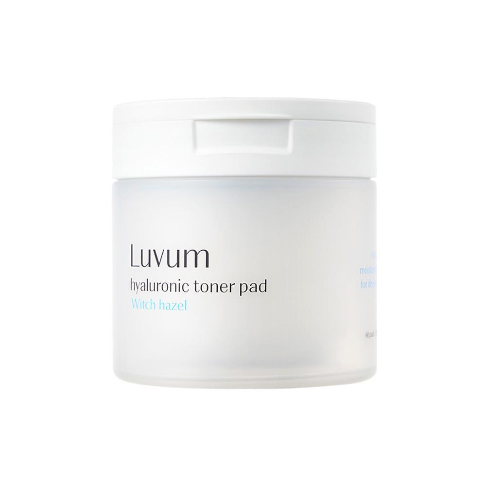 Rubium Witch Hazel Hyaluronic Acid Toner Pad 60ct  +10ct Bonus 