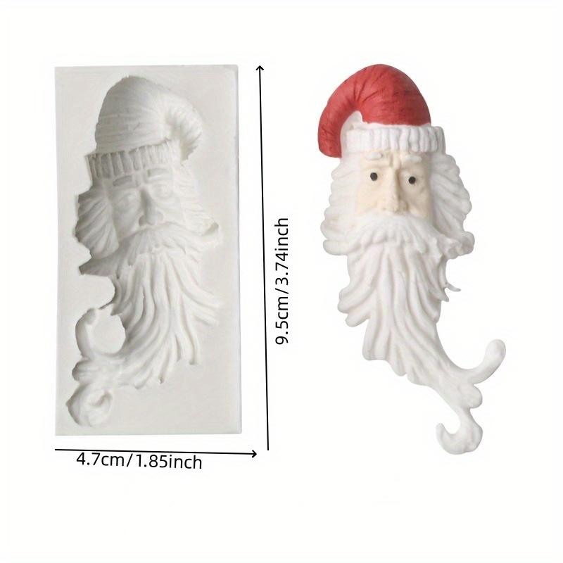 

1 шт. Ультра большая 3D-форма Санта-Клауса из силикона, форма для украшения торта из помадки, кухонная утварь, инструменты для выпечки, украшение для кексов, свадьба, день рождения, вечеринка Style C