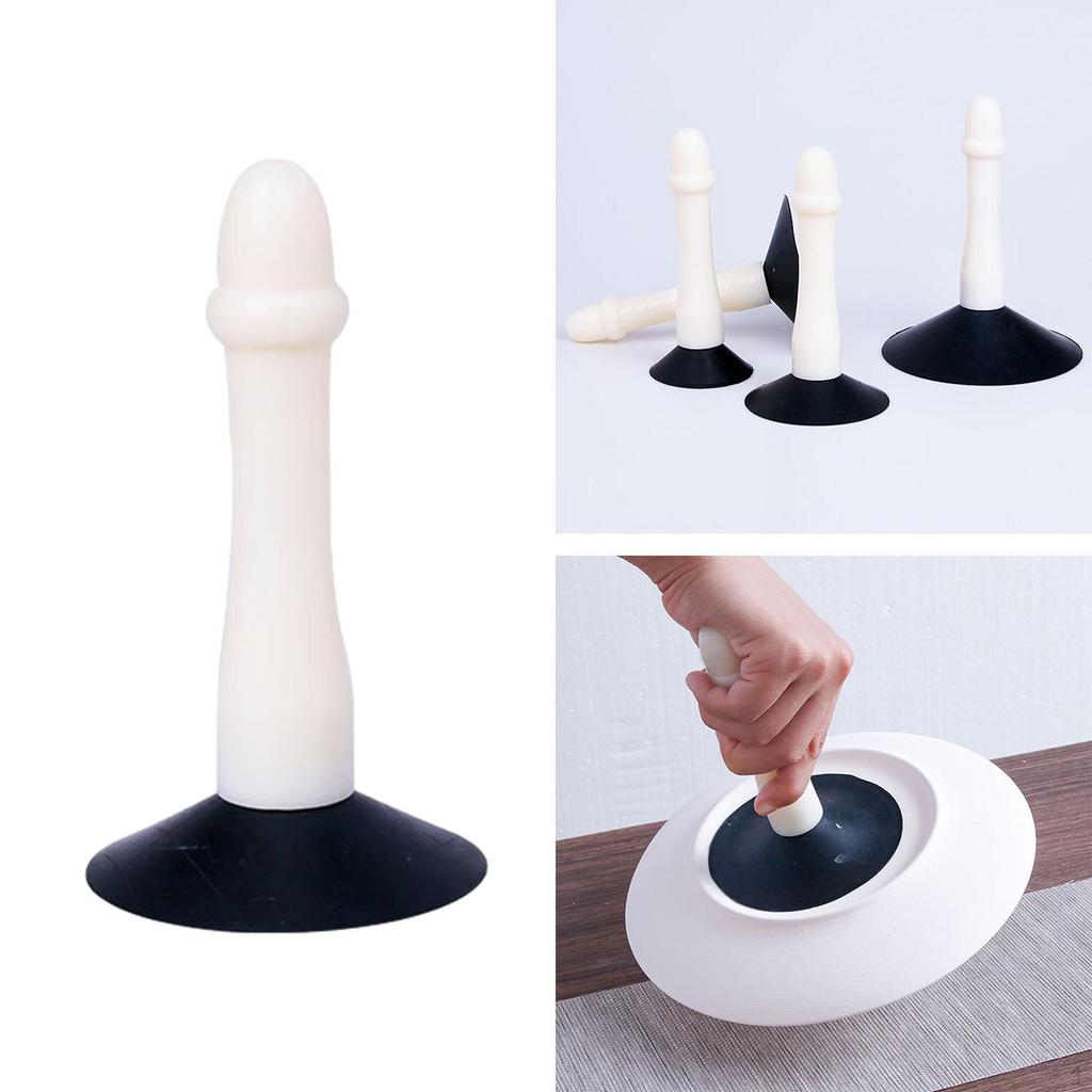 Clay Dip Glazing Tool Ceramic Art Sucker Crafts for Beginners Sculpture Tools Parts Plate Expert