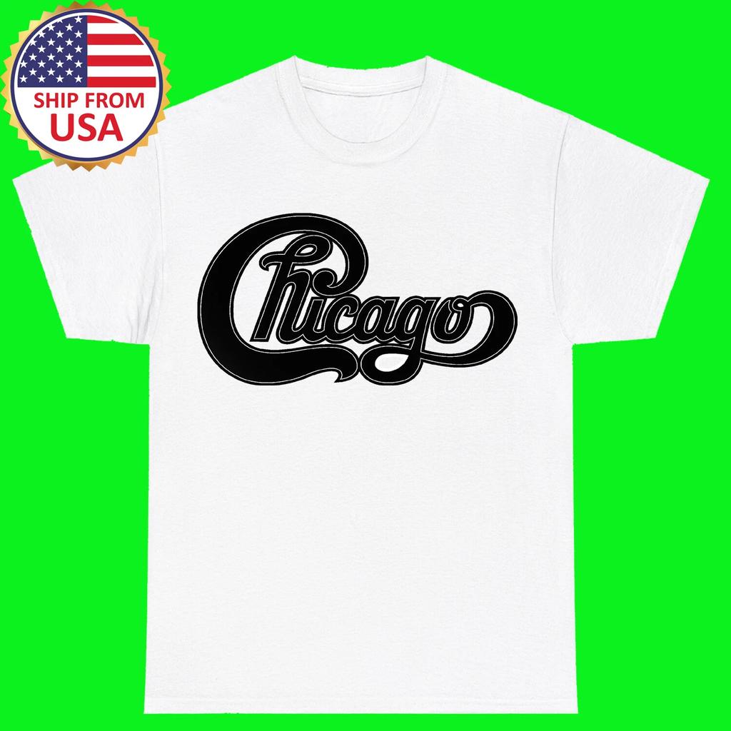 CHICAGO White T-Shirt Tee Top Unisex