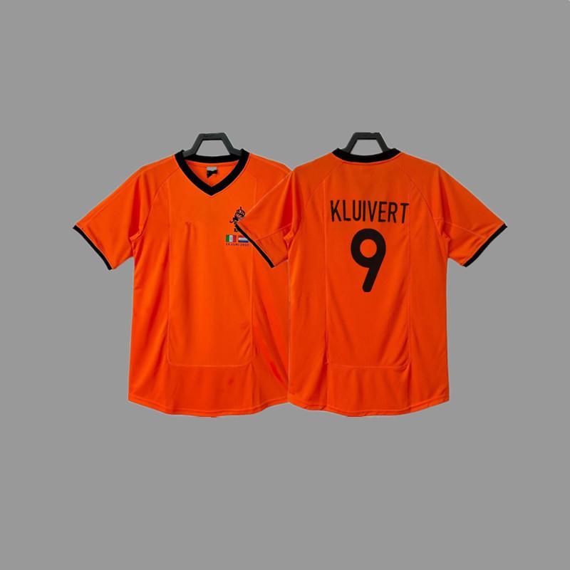 Retro jersey, football jersey, classic nostalgic replica Thai jersey, game training jersey, short-sleeved sportswear.