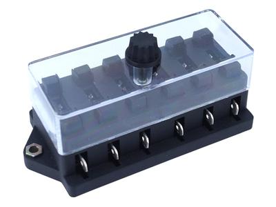 Ceramic Fuse Box, 6 Sockets